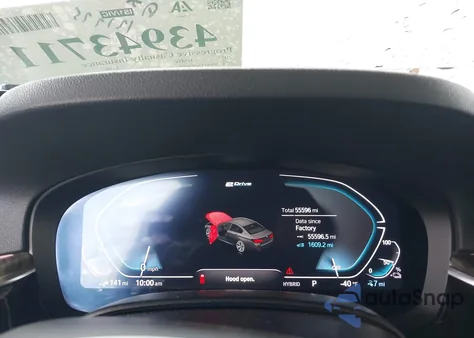 2021 BMW 530E from USA, damaged, VIN WBA13AG07MCF47052